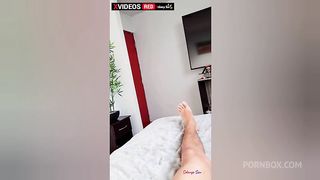 I Caught My step Brother Masturbating And I Fucked His Dick Whith My Asshole