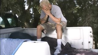 She's Got Big Boobs And A Hungry Pussy And Ass For This Outdoor Fuck