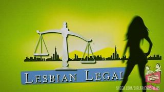 Two Lawyer friends catching up in the office leads into something else! Let's hear it for a long lunch hour!