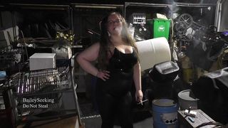 SEXY CATSUIT SMOKE