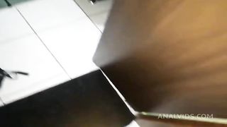 Anal fetish ass licking and anal creampie