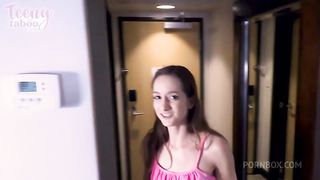 Stepdaughter Samantha Reigns Fucked & Creampied By Perverted Stepdad!