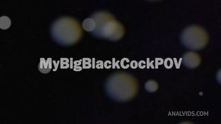 Aletta Ocean Stuffs Her Ass With A Glass Dildo