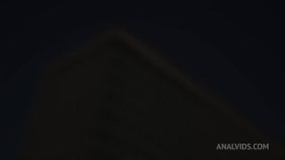 Aletta Ocean Stuffs Her Ass With A Glass Dildo