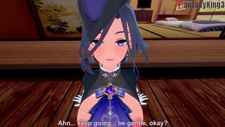 CLORINDE - RED POV 1 - GENSHIN IMPACT - FULL & FULL POV ON SHEER & PTRN: FANTASYKING3