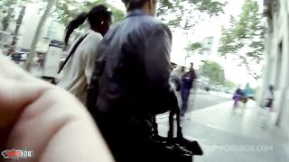 Legging try out and anal fucking at the beach with Tania Kiss