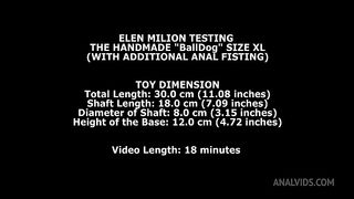 Monika Fox, Elen Million & Francys Belle Testing The Horse Power Size XL, Khun XL and Balldog XL (With also Anal Fisting) TWT215