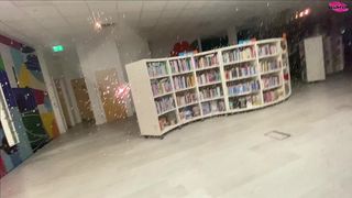 DIRTY LITTLE STREET GIRL TAKES A SPANKING IN THE STREET