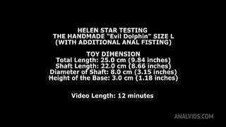 Helen star Testing The Handmade Dolphin Size L (With Additional Anal Fisting) TWT259