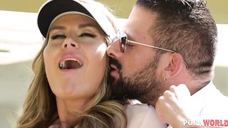 Zlata Shine Takes Golf Instructors Stiff Cock in Broad Daylight GP2169