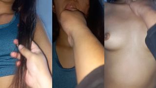 DADDY, DO YOU LIKE MY LITTLE TITS? YOU CAN CARESS THEM WHILE WE WATCH HENTAIL. TEEN18 LITTLE STEPDAUGHTER GETS HER PERFECT NATURAL TITS GROPED. HOME VIDEO. INNOCENT