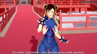 CHUN-LI FORNITE BLOWJOB AND FUCKING - RED1 - STREET FIGHTER - FULL & FULL POV ON SHEER & PTRN: FANTASYKING3