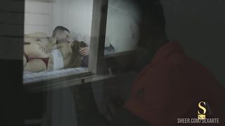 My neighbor having sex with her boyfriend