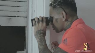 My neighbor having sex with her boyfriend