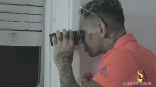 My neighbor having sex with her boyfriend