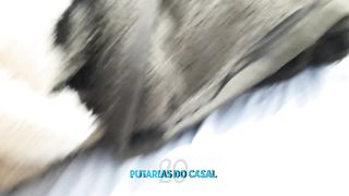 Naughty crown fucking with two. Full of horny facing two pirocudos in another hot scene of sex without a condom, the naughty fel