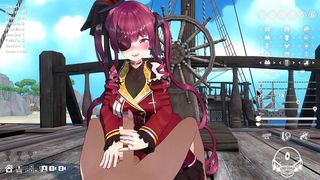 CAPTAIN BE HORNY (SAILING, I WANT TO FUCK THE BIG BREASTED CAPTIAN OF MY DREAM) EP 1