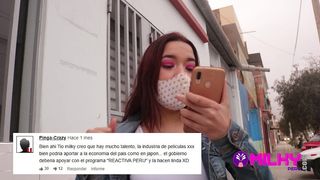 SU VAGINA SE MOJA AL LEER LOS COMENTARIOS DE LOS FANS