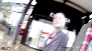 Extreme anal fucking in the kitchen with hot french blonde babe Nicky Wayne