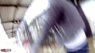 Extreme anal fucking in the kitchen with hot french blonde babe Nicky Wayne