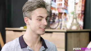 Cameraman Gives Slutty Teenage Model Bella Gray Anal Creampie GP2298