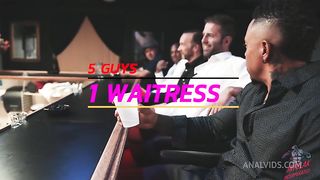 5 GUYS 1 WAITRESS