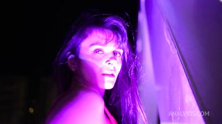 NEWBIE lactating MILF Marina Luca first anal ATM facial licks cum