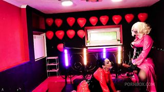 Perfect hardcore lesbian FUCK - strap-on sex