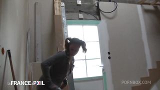 French student first anal sex after school