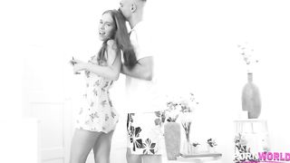 Young Stud Takes a Study Break to Ass Slam Hot GF Holly Molly GP2323