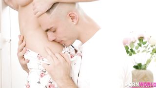 Young Stud Takes a Study Break to Ass Slam Hot GF Holly Molly GP2323