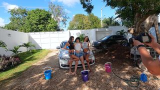 Bts and second camera shots from Larissa Leite ,Amanda Borgues (Anal) Polly Petrova