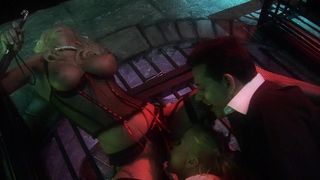 THE CONSTABLES SURE CAME IN HOT HEADED TO THE CLUB TONIGHT, THREATENING TO CLOSE IT DOWN BUT NIKI BLOND WAS NOT GOING TO LET THAT HAPPEN