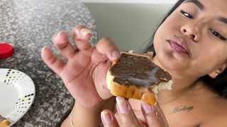 CUM ON FOOD