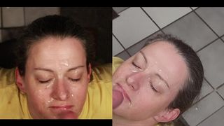 DIRTY DEES HOMEMADE AMATEUR FACIAL CUMSHOT 14