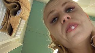 TOOTHPASTE SPITTING POV!