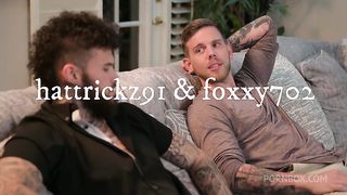 Hatler Gives Steve Rickz a Big Birthday Surprise - Big Booty Stripper TS Foxxy!!