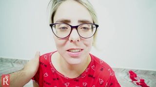 BTS0013 - HUGE LOAD IN MY TITS AFTER BLOWJOB