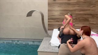 RANGEL CARLOS MALU PAZ VICK MORANGUINHO , AS 3 DANDO GOSTOSO PRO PISTOLINHA