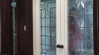 Busty Ebony MILF Diamond Jackson gets her pussy licked by sexy brunette Elexis Monroe