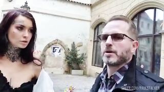 Beauty inked Tabitha Poison rough anal sex