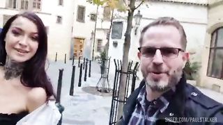 Beauty inked Tabitha Poison rough anal sex