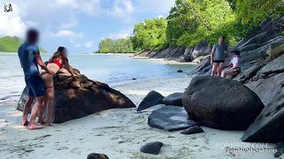 Sandy Beaches and Cute Babes Fucked In Public Nature