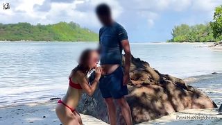 Sandy Beaches and Cute Babes Fucked In Public Nature