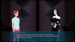 SEXNOTE - ALL SEX SCENES [ TABOO HENTAI GAME PORNPLAY ] EP.33 NUN LOVES TO DO REVERSE GANGBANG IN CHURCH !