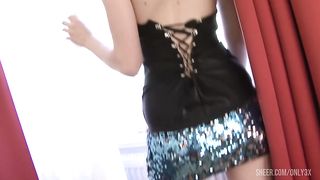 Anal Petite Timea Bella Takes Big Black Cock Deep Inside Her Ass