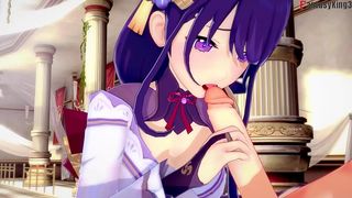 RAIDEN SHOGUN ON THE KINGDOM FIRST 10 MIN FOR REDS - GENSHIN IMPACT - FULL EXCLUSIVE VIDEO ON SHEER OR PTRN: FANTASYKING3