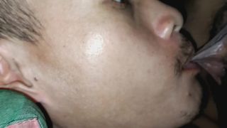 เลียหีสาวสวยแล้วเอาควยให้เธอดูดน้ำเงี่ยนจนน้ำแตก