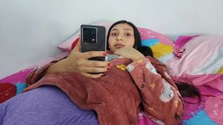 ROSIBEL, THE STEPDAUGHTER MOST DESIRED BY HER STEPFATHER, TAKES OFF THE CONDOM SO THAT IT ENDS UP INSIDE HER PUSSY