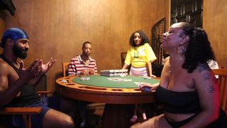 SHE LOST THE POKER GAME